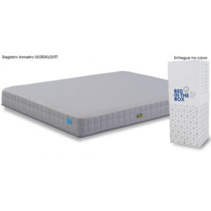 Bed In The box com 5 cm de látex belga