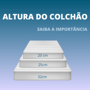 altura do colchão
