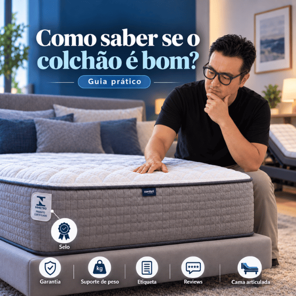 Como saber se o colchão é bom: 8 critérios antes de comprar