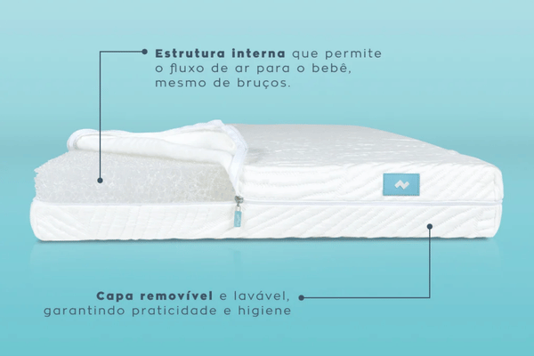 review do colchão de berço zissou